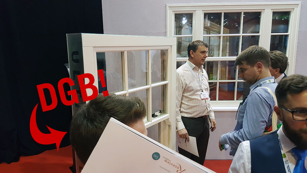 Roseview Windows stand at The FIT Show. Photo credit: Double Glazing Blogger"